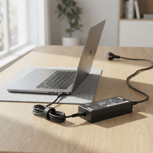 Chargeur Secteur Compatible Dell 65w – 19,5v 3,34a – Adaptateur Ac 100-240v + Câble D’alimentation