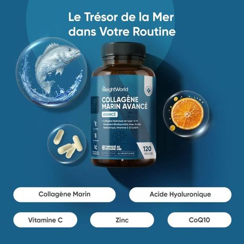 Collagène Marin Acide Hyaluronique