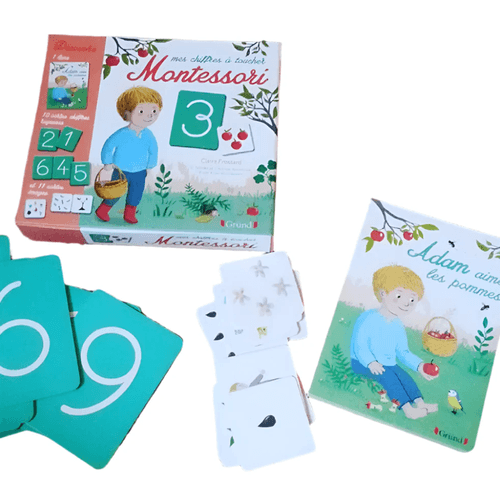 Mes Chiffres À Toucher Montessori