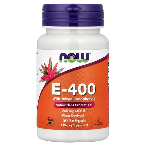 Vitamine E-400 268 Mg (400 Ui) – 50 Capsules À Enveloppe Molle