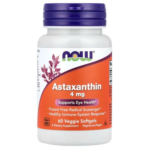 Astaxanthine 4 Mg – 60 Capsules Végétales