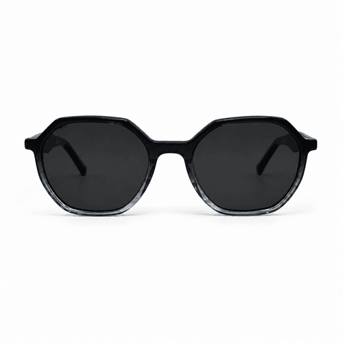 Lunettes De Soleil Octogonales - Élégance Moderne