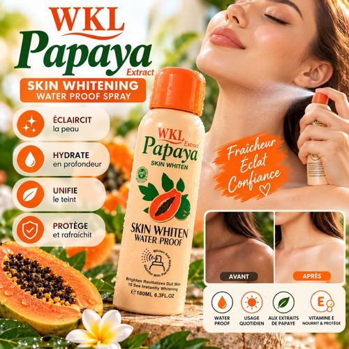 Papaye Spray Corporel Hydratant Wkl Soin Éclat Fraîcheur Quotidienne