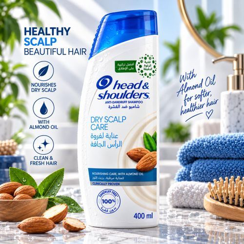Shampoing Hydratant À L'huile D'amande Antipelliculaire