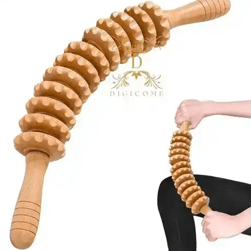 Outil De Massage Manuel En Bois Pour Maderothérapie - Marque Couleur Design Aleatoire