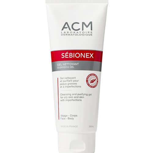Sébionex Gel Nettoyant Visage Et Corps Peaux Grasses À Imperfections Sébo-purifiant