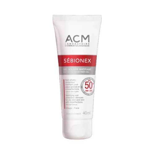 Sébionex Gel Solaire Matifiant Spf50+ - Protection Peaux Mixtes À Grasses