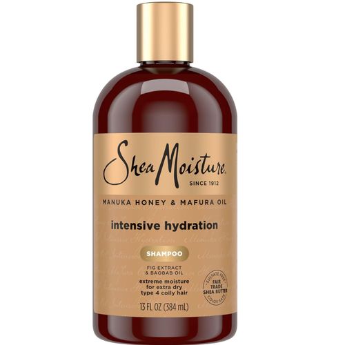 Shea Moisture Shampoing Hydratant Intensif, Miel De Manuka & Huile De Mafura Figue - 384 Ml