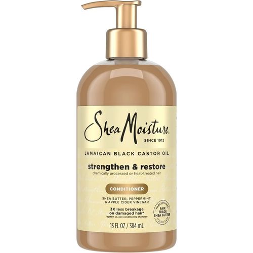 Shea Moisture Conditionneur Fortifiant Et Réparateur, Huile De Ricin Jamaïcaine - 384 Ml