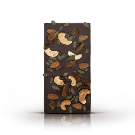 Tablette chocolat noir aux amandes grillée thumbnail 4