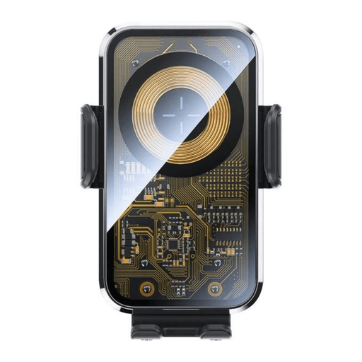 Support de téléphone à serrage automatique à charge rapide, 15W, grille daération thumbnail 2