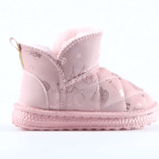Leopoldo - Bottes Fourrées Imperméables Pour Fille En Rose thumbnail 2