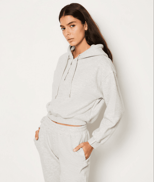 Sweat de pyjama à capuche en coton thumbnail 4