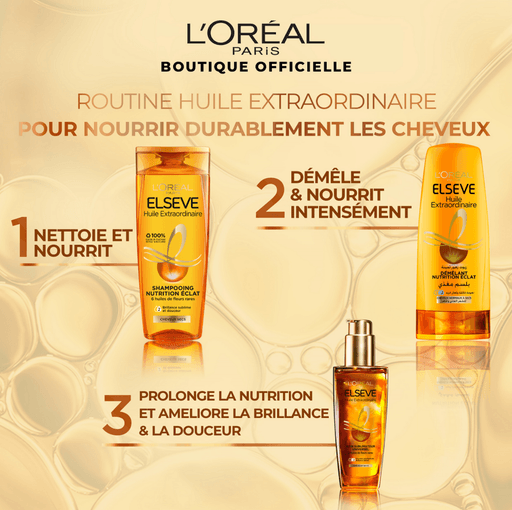 Huile Extraordinaire - Shampooing nutrition cheveux normaux à secs 400ML thumbnail 3