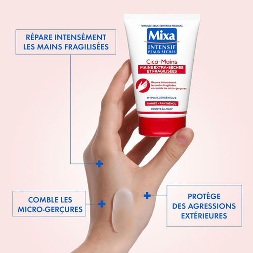 Crème Mains Cica Réparatrice Intense Hypoallergénique thumbnail 2
