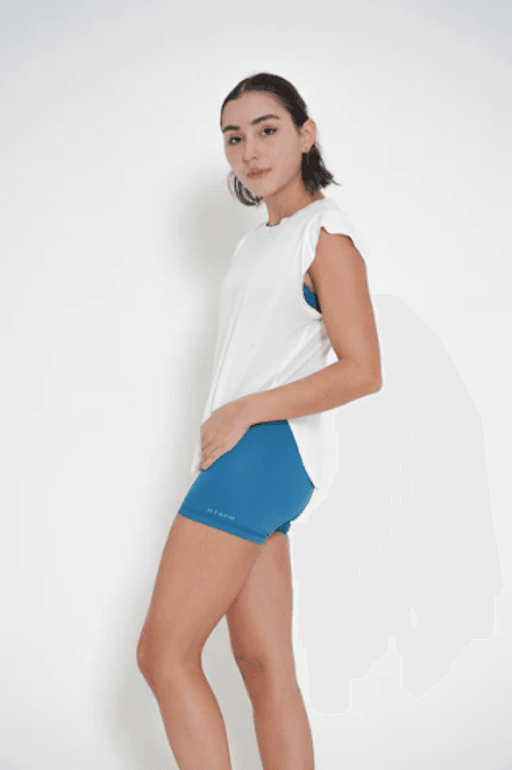Asymmetrical Sleeveless Fit - Crop Top thumbnail 3