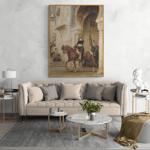 Tableau Chevalier Arabe thumbnail 1
