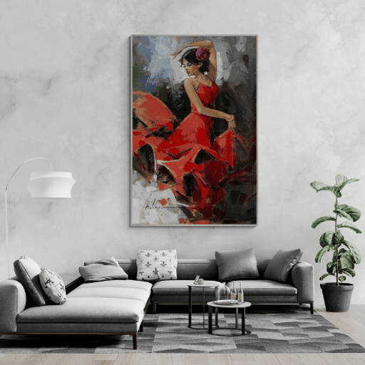 Tableau Mujer Española Bailando thumbnail 1