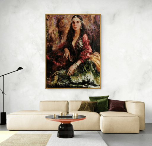 Tableau Beautiful Face Woman thumbnail 1