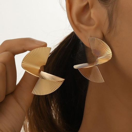 Boucles D'oreilles Torsadées en Spirale thumbnail 1
