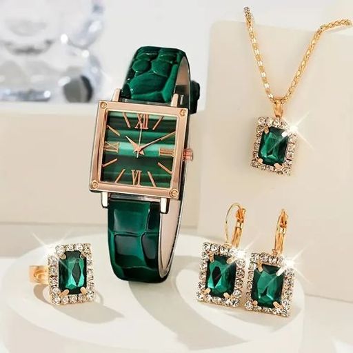 Montre et bijoux assortis – Ensemble 5 pièces thumbnail 1