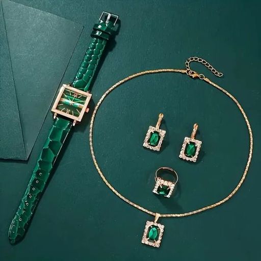 Montre et bijoux assortis – Ensemble 5 pièces thumbnail 2