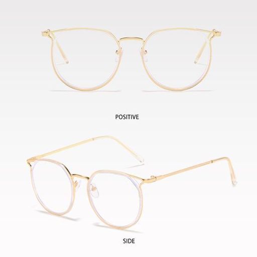 Lunettes rondes Anti-lumière bleue thumbnail 2