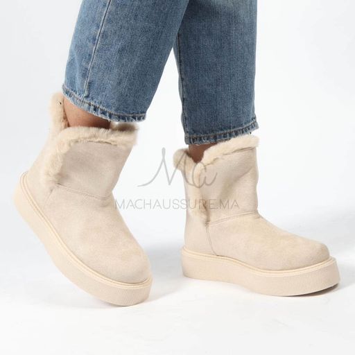 Imelil – Bottines col fourrure thumbnail 2