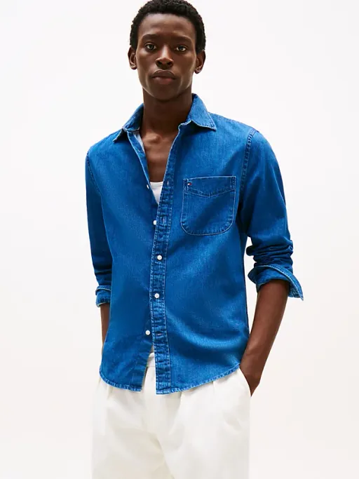 Regular Fit Denim Shirt thumbnail 2