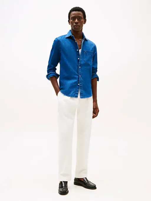 Regular Fit Denim Shirt thumbnail 4