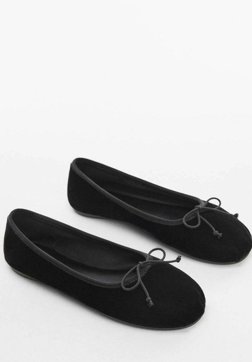 Ballerines Velours Nœud thumbnail 1