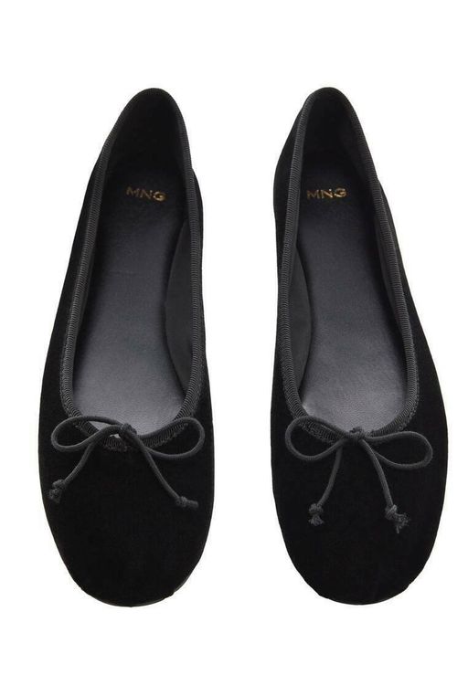 Ballerines Velours Nœud thumbnail 2
