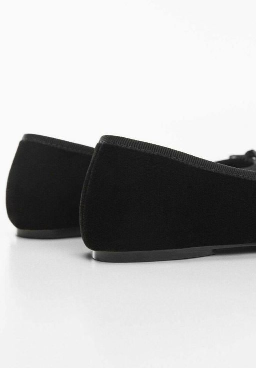 Ballerines Velours Nœud thumbnail 3