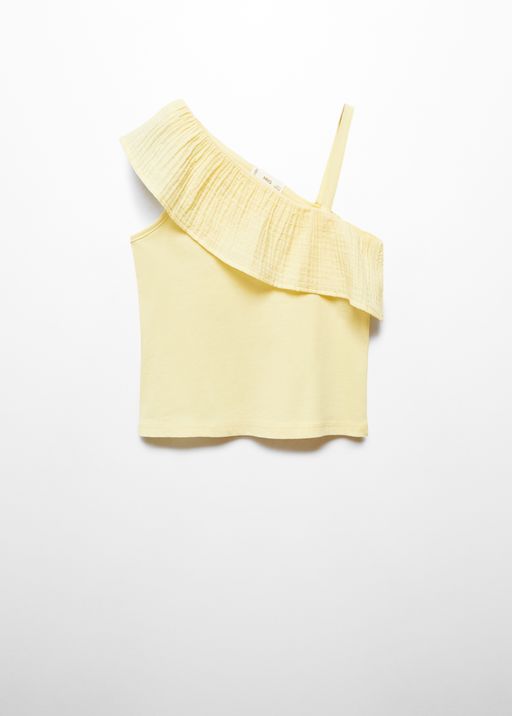 T-shirt Asymétrique Volanté thumbnail 1