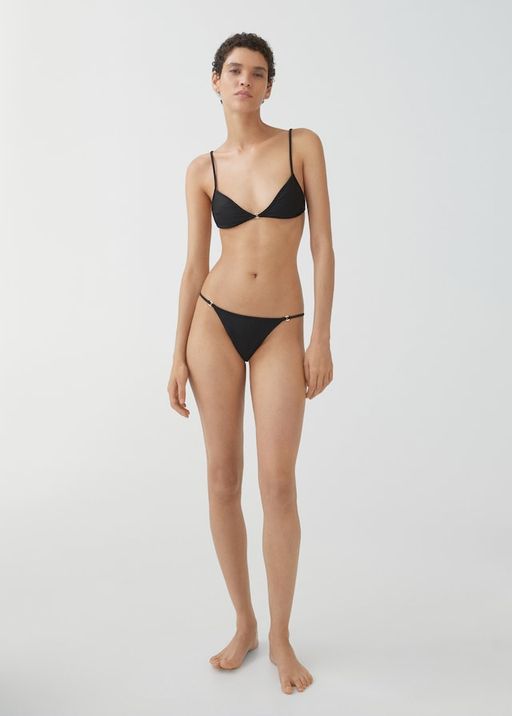 Culotte Bikini Détail Métallique thumbnail 1