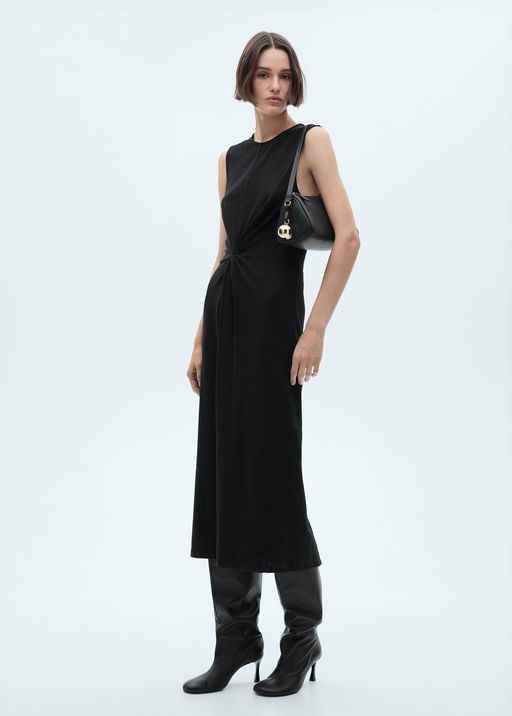 Robe Midi Détail Drapé thumbnail 2