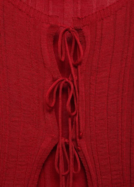 Cardigan Maille Nœuds thumbnail 2