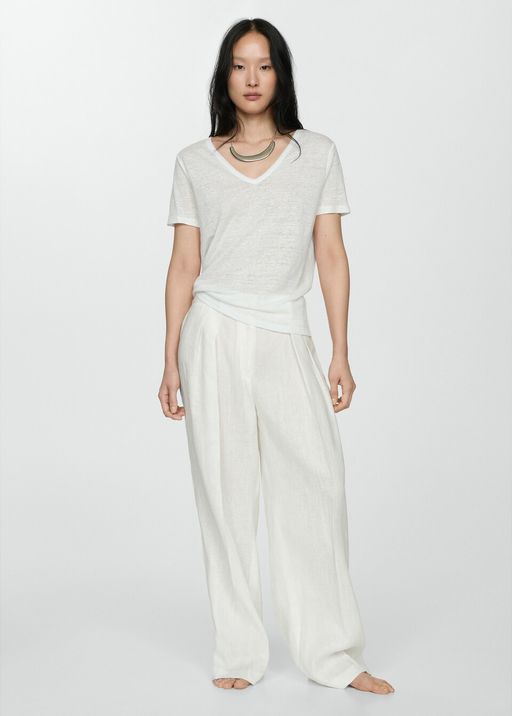 T-shirt Lin Manches Courtes thumbnail 2