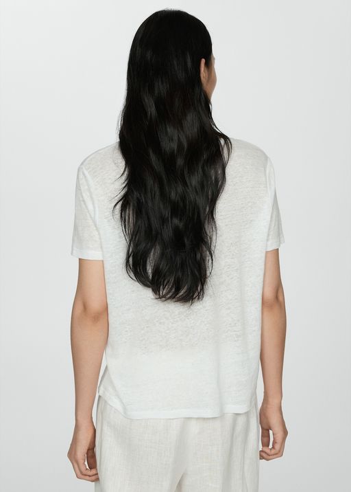 T-shirt Lin Manches Courtes thumbnail 3