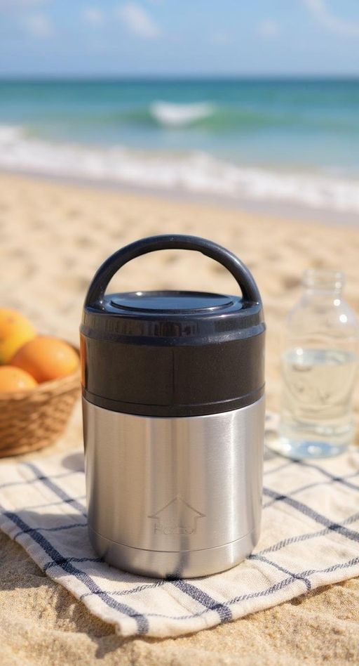 Boîte à Lunch Inox 650 Ml, Porte-manger avec Conservation de la Chaleur Optimale thumbnail 2