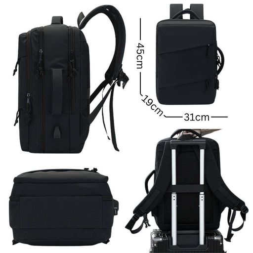 Sac à Dos Multifonctionnel ,Supporte Pc ,Tablette ,Parfait ,Pratique ,Tendance  thumbnail 3