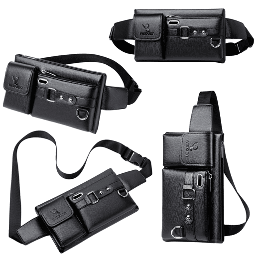 Sac de Taille Pratique avec Poche, Parfait pour Voyage, Activité, Sport, Travail thumbnail 2