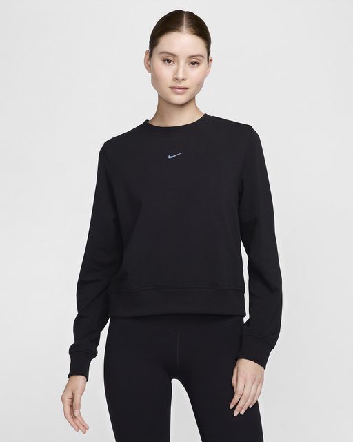 Sweat-shirt en Molleton à Col Rond pour Femme Dri-fit One thumbnail 1