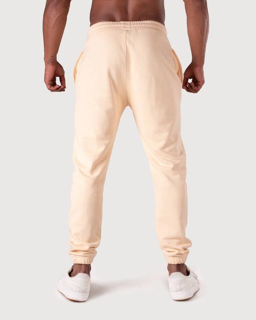 Essential Pantalon De Sport Coton Crème thumbnail 3