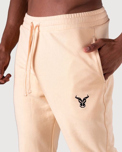 Essential Pantalon De Sport Coton Crème thumbnail 4