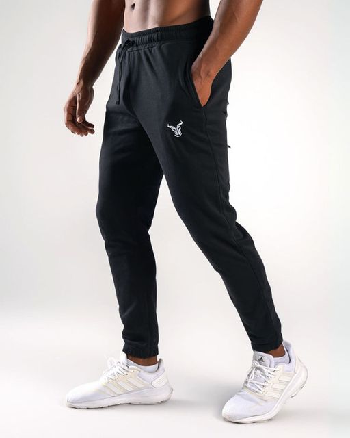 Essential Pantalon De Sport Coton Noir thumbnail 2