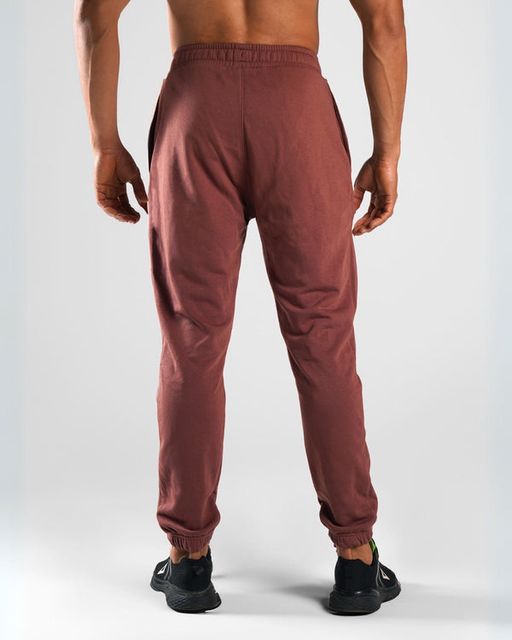 Essential Pantalon De Sport Coton Bordeaux thumbnail 2