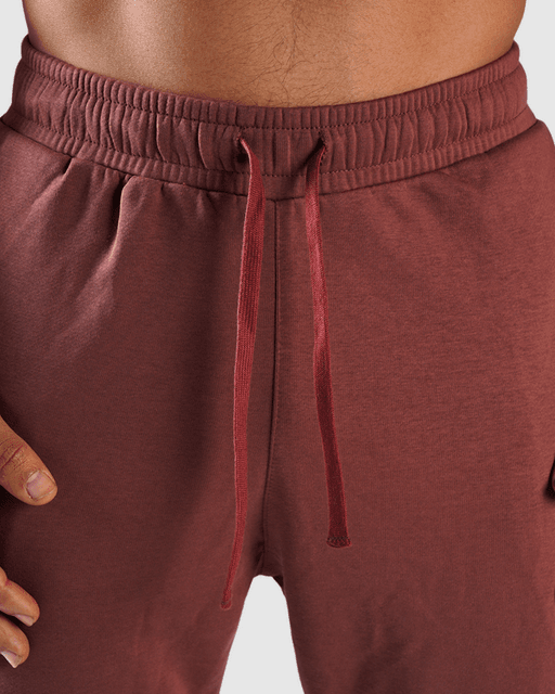 Essential Pantalon De Sport Coton Bordeaux thumbnail 4