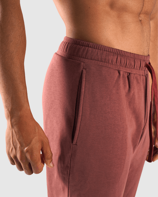 Essential Pantalon De Sport Coton Bordeaux thumbnail 5