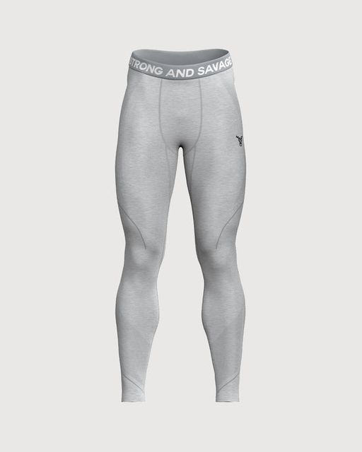 Progress Seamless Leggings  Homme Gris Chiné thumbnail 1